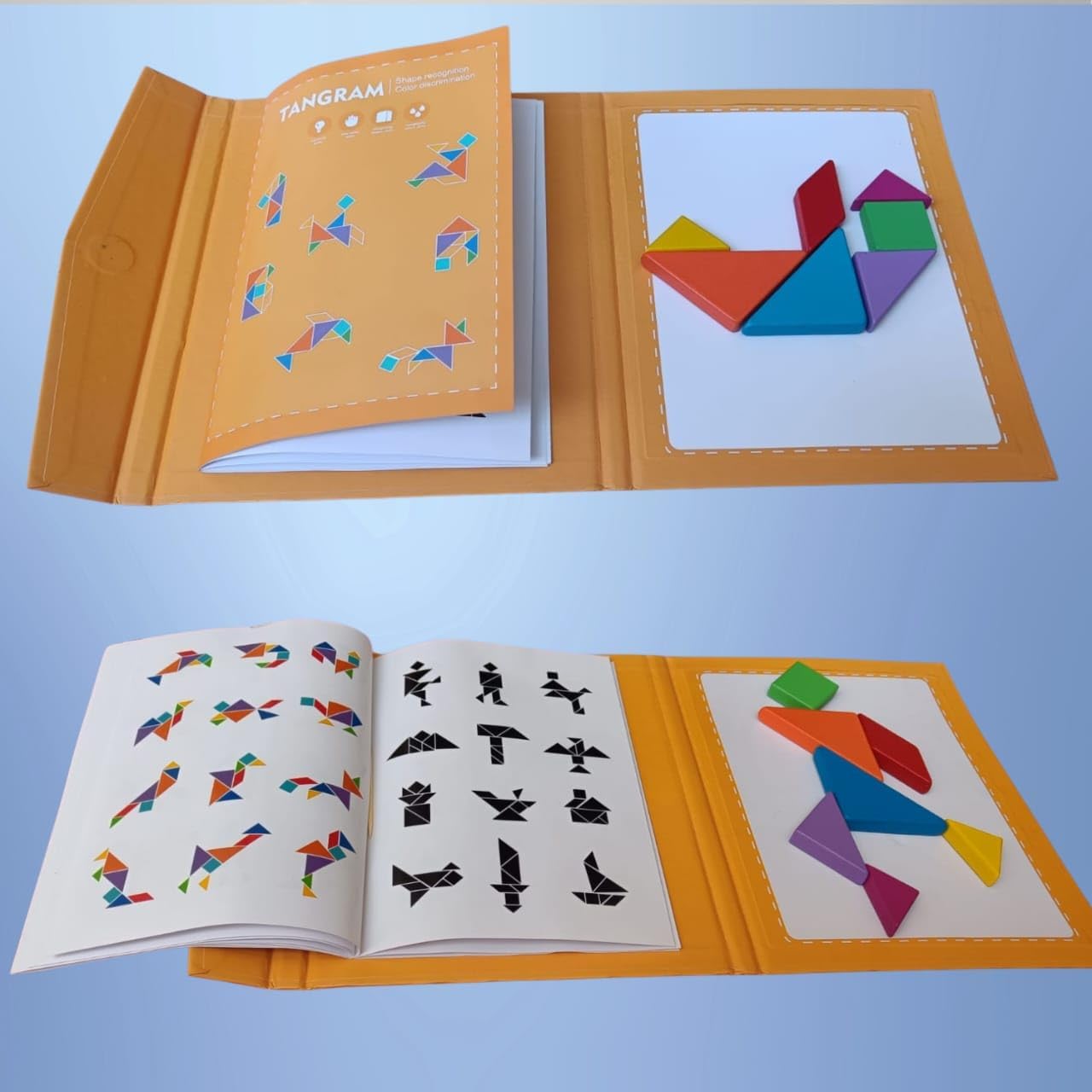 Magnetic Tangram Puzzle