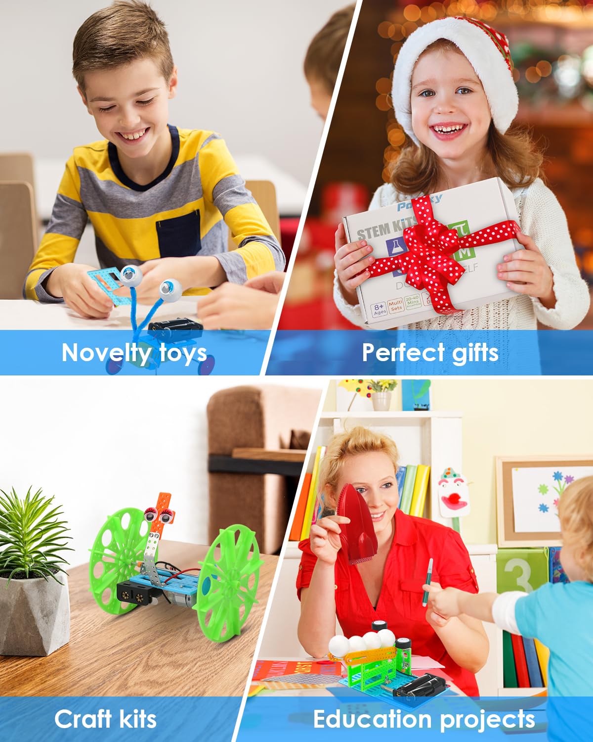 DIY STEM Robotic Kit (Set of 6 Projects)