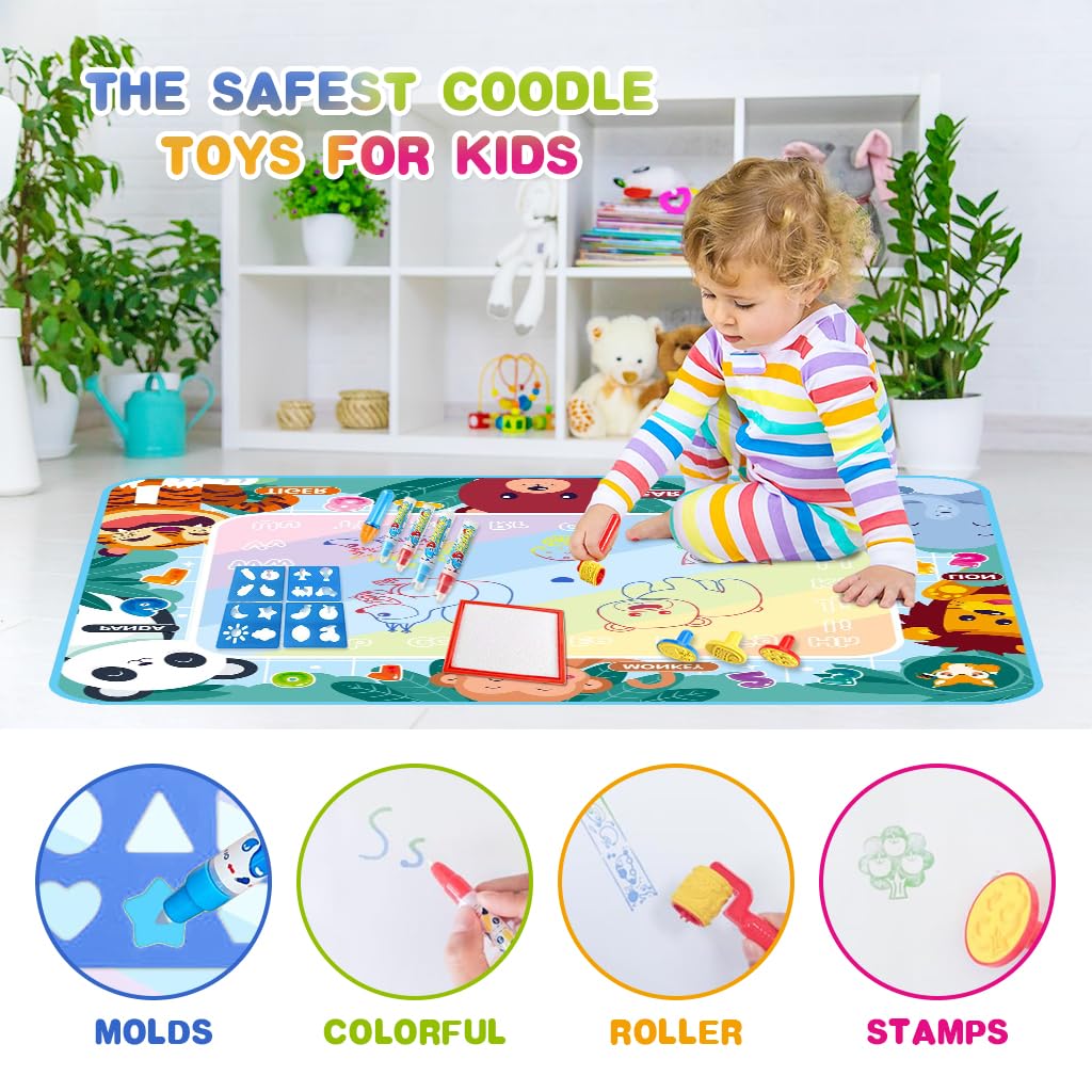 Reusable Water Doodle Mat (100×80cm)