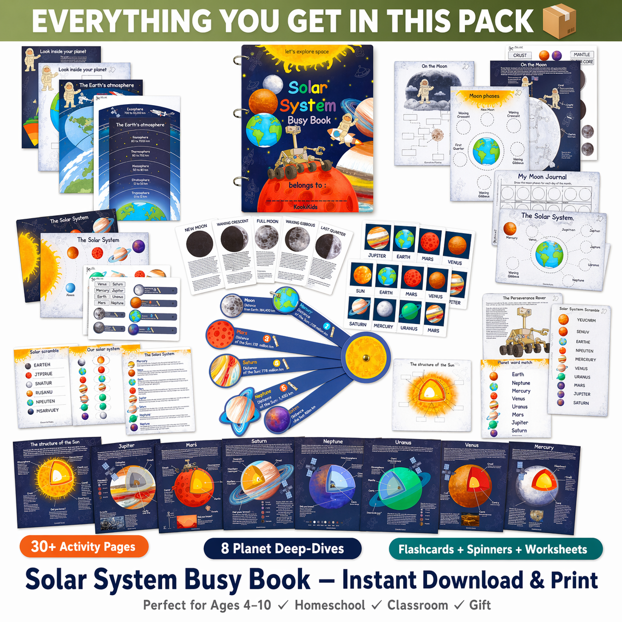Solar System Busy Book