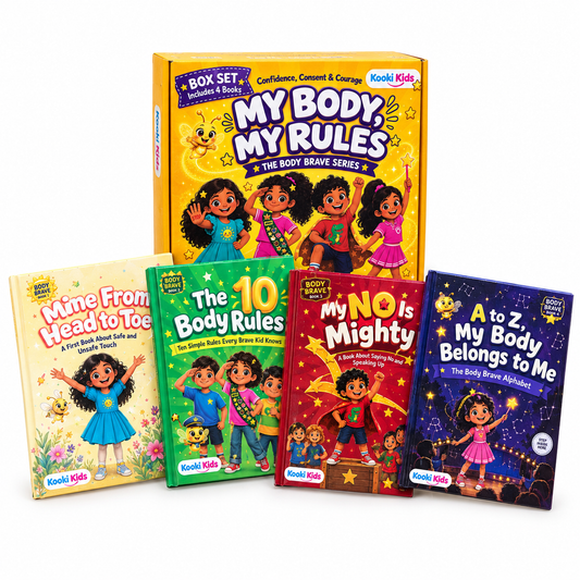 My Body, My Rules — The Body Brave Series | Set of 4 Books (Ages 4-12)
