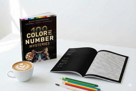 100 Color by Number Mysteries (Mosaic Coloring Book)