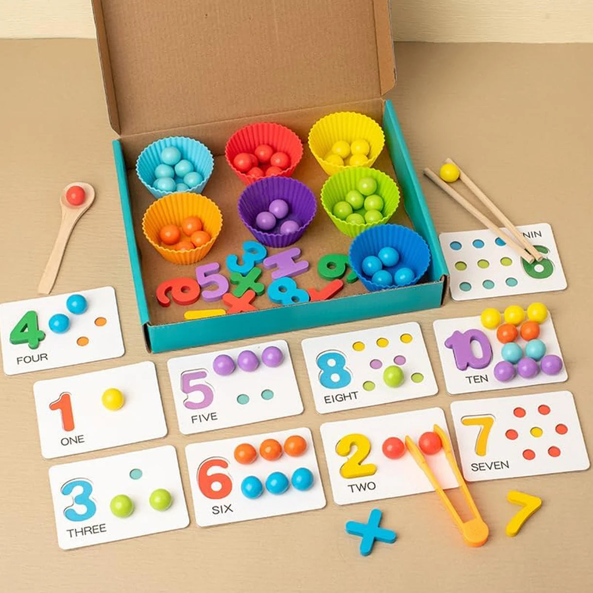 Montessori Arithmetic Math Toy Set