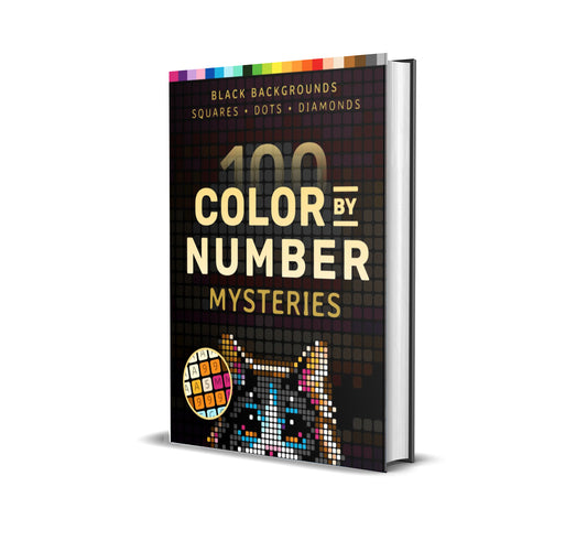 100 Color by Number Mysteries (Mosaic Coloring Book)