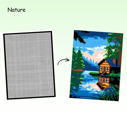 90 Color by Number Mysteries (Mosaic Coloring Book) (Copy)