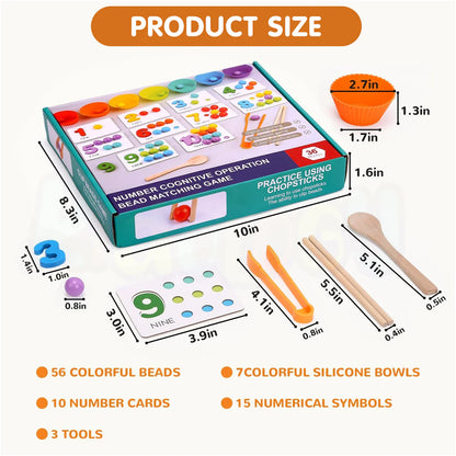 Montessori Arithmetic Math Toy Set