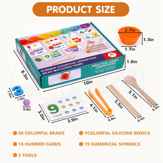 Montessori Arithmetic Math Toy Set