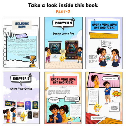 AI SUPER KID — Pack of 2 Books (Ages 8+ | Smart Book)