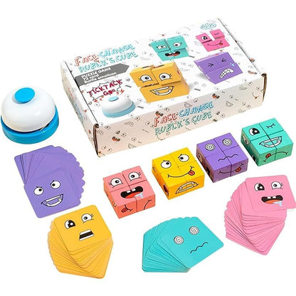 Expression Blocks Interactive Face-Changing Puzzle for Kids - Kookikids™