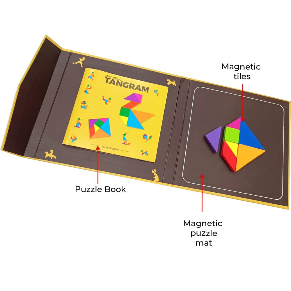 Magnetic Tangram Puzzle