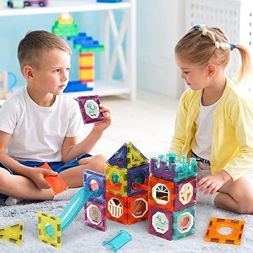 Magnetic Tiles Building Blocks (Ages 3+)