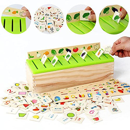 Folca Montessori Wooden Toy - Detail View