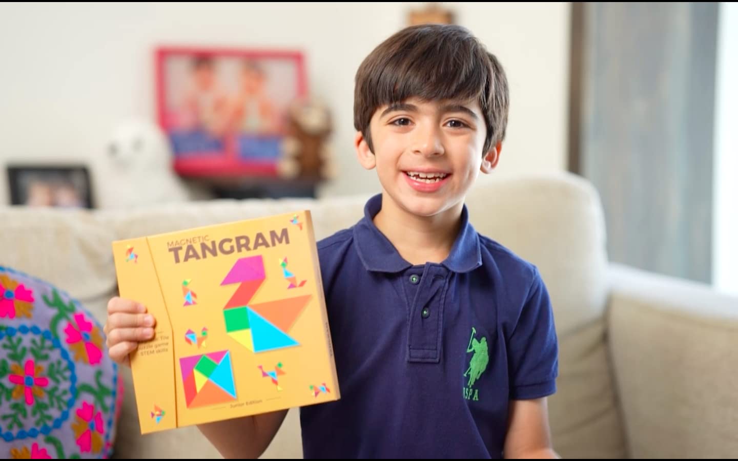 Magnetic Tangram Puzzle