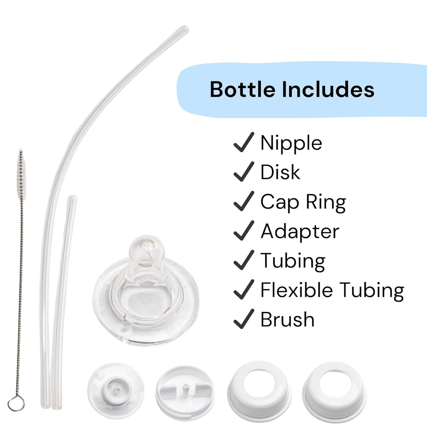 Hands-Free Baby Bottle - Anti-Colic ( Pack of 2 )