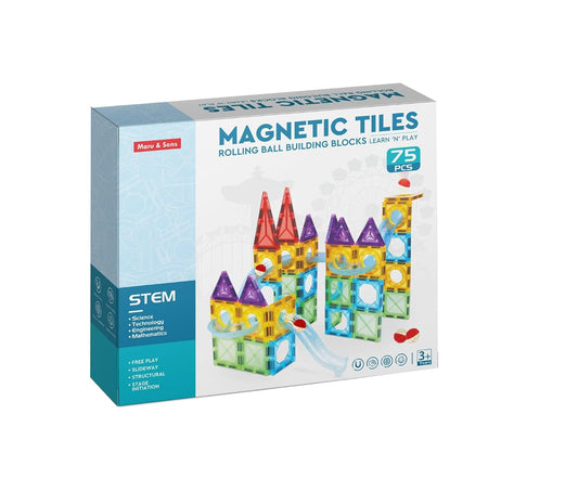 Magnetic Tiles Building Blocks (Ages 3+)