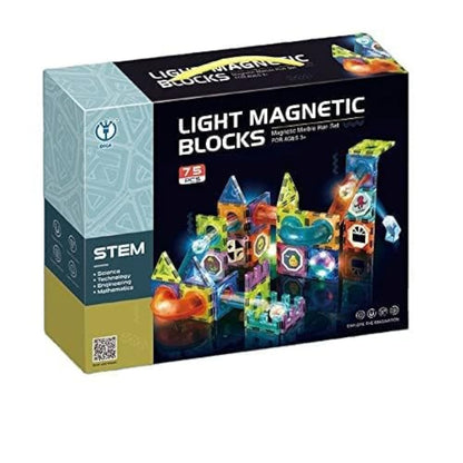 Light Magnetic Tiles- Building Blocks  (Age 3+)