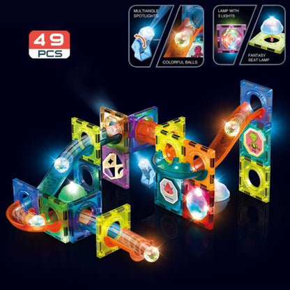 Light Magnetic Tiles- Building Blocks  (Age 3+)