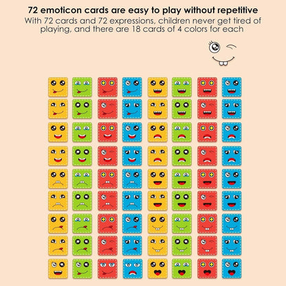 Expression Blocks Interactive Face-Changing Puzzle for Kids - Kookikids™