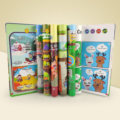 Interactive Learning Sound Book for Kids (20+ Pages)