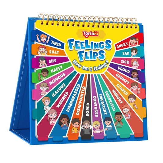 Feelings Flipbook for Kids: 22 Moods/Emotions ADHD & Autism