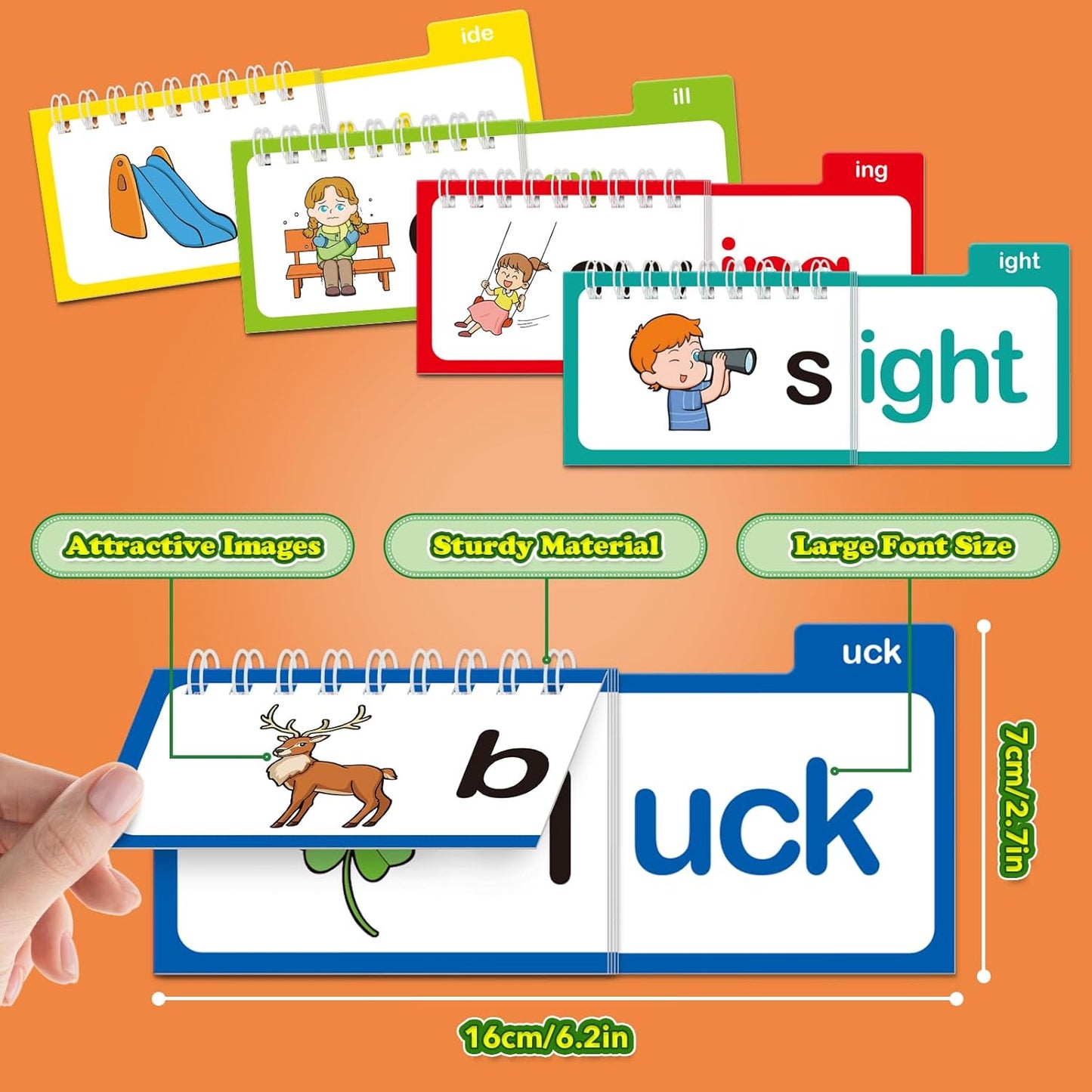 Phonics Flash Cards (Word Families)