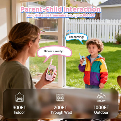 Video Walkie Talkie Set For Kids