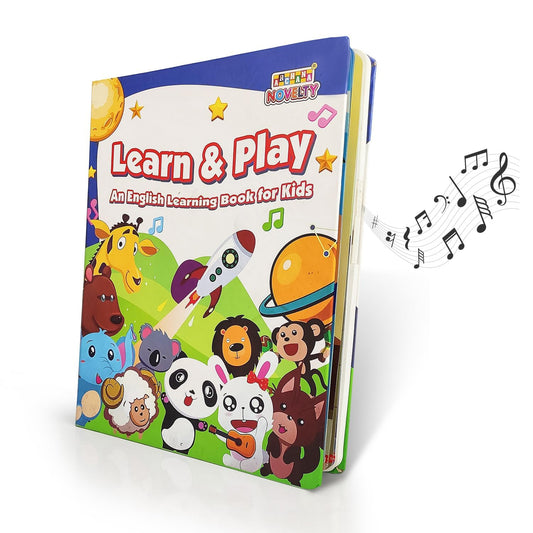 Interactive Learning Sound Book for Kids (20+ Pages)