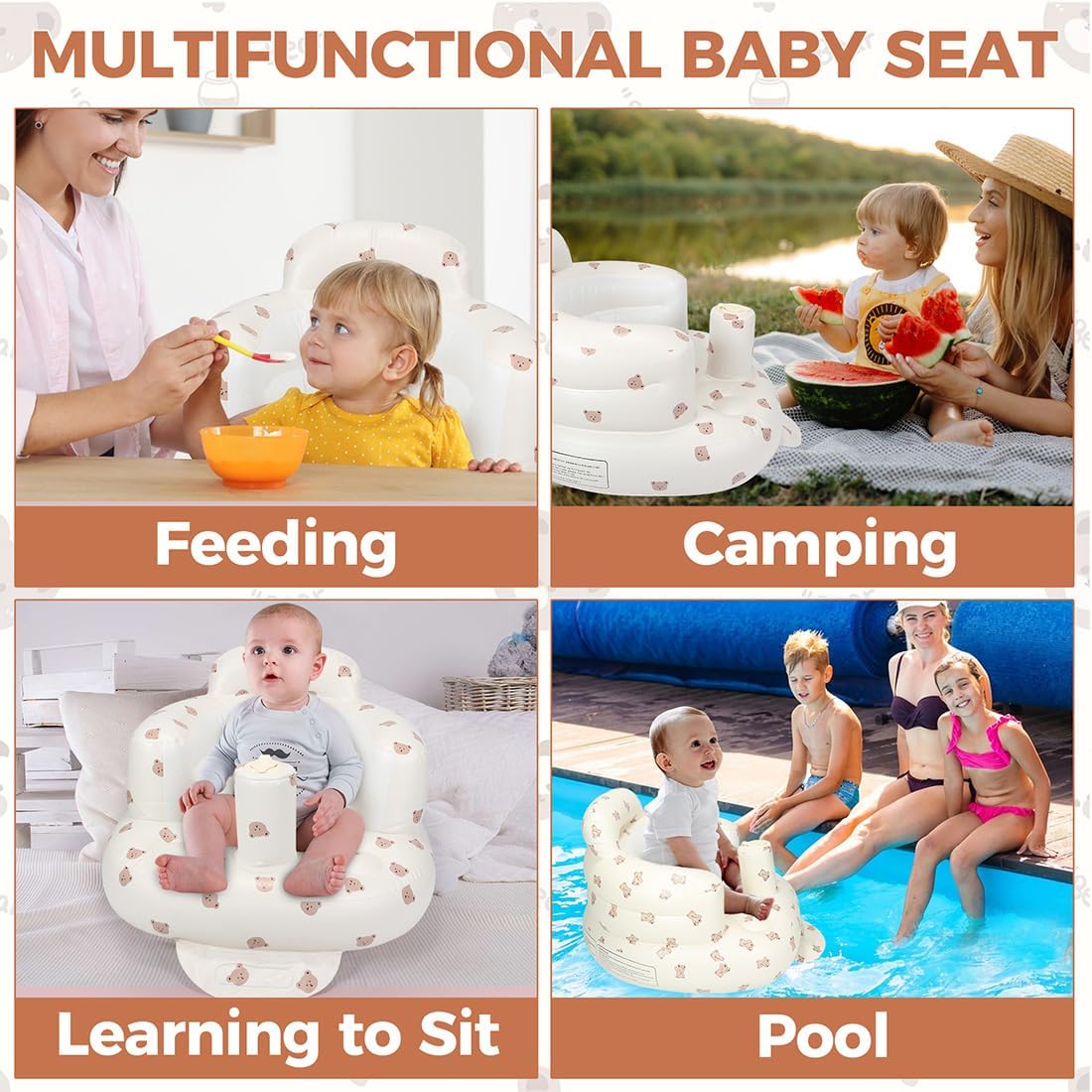 Infant Sofa for Safe & Supported Sitting