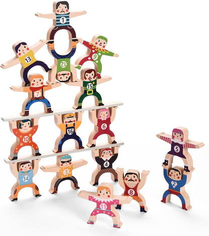 Wooden Hercules Human Balancing Toy