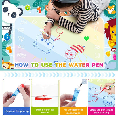 Reusable Water Doodle Mat (100×80cm)