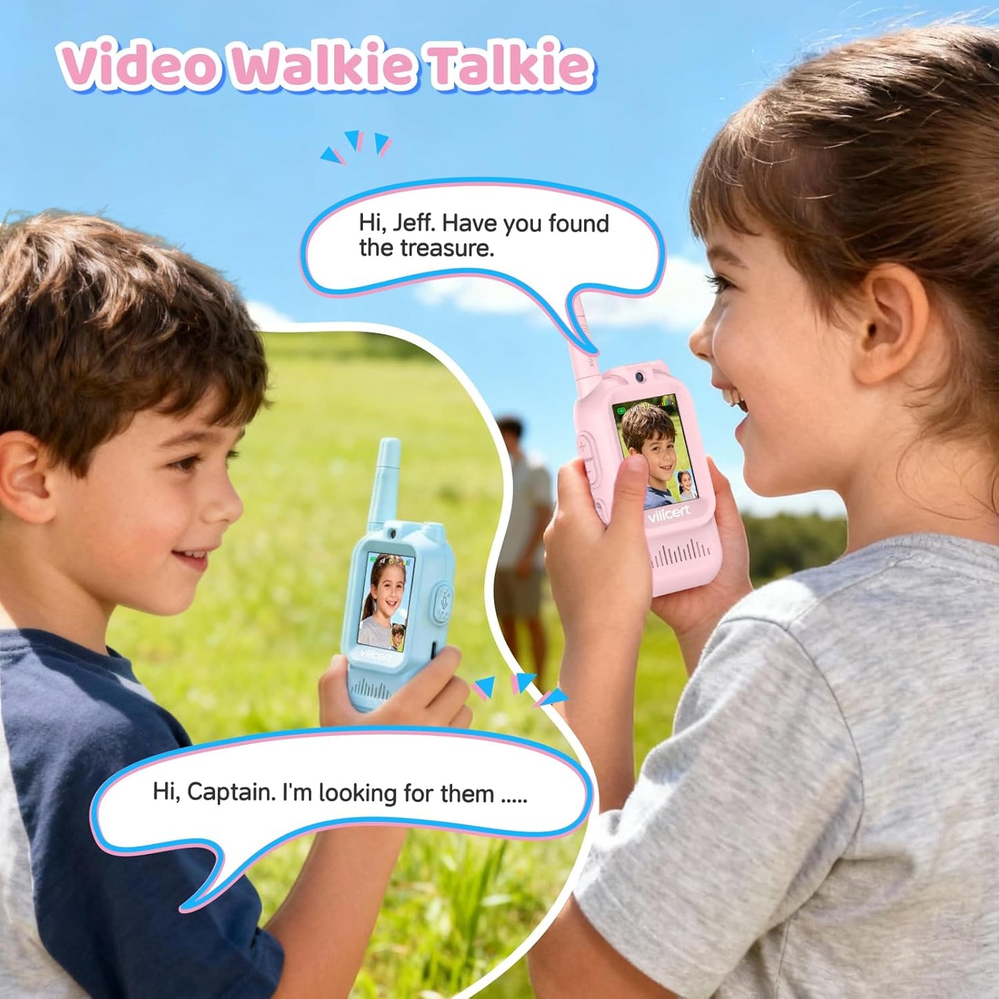 Video Walkie Talkie Set For Kids
