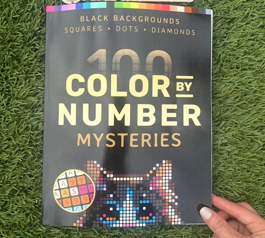 100 Color by Number Mysteries (Mosaic Coloring Book)