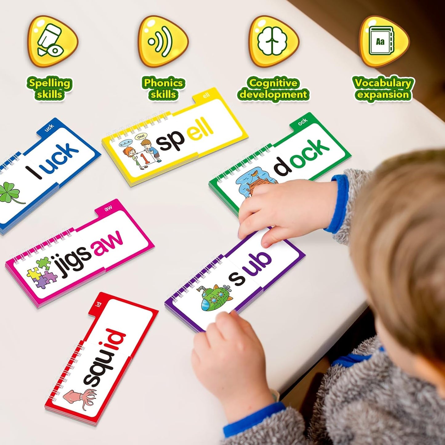 Phonics Flash Cards (Word Families)
