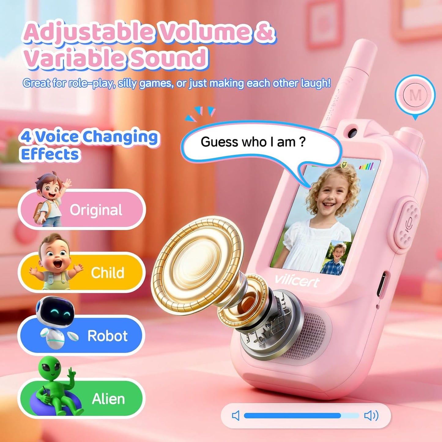 Video Walkie Talkie Set For Kids