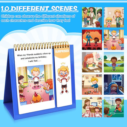 Feelings Flipbook for Kids: 22 Moods/Emotions ADHD & Autism