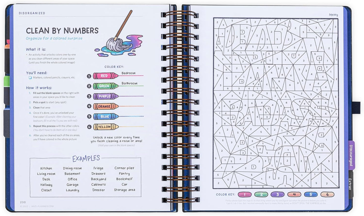 The Anti-Planner: 100+ Productivity Strategies for Focus & Procrastination