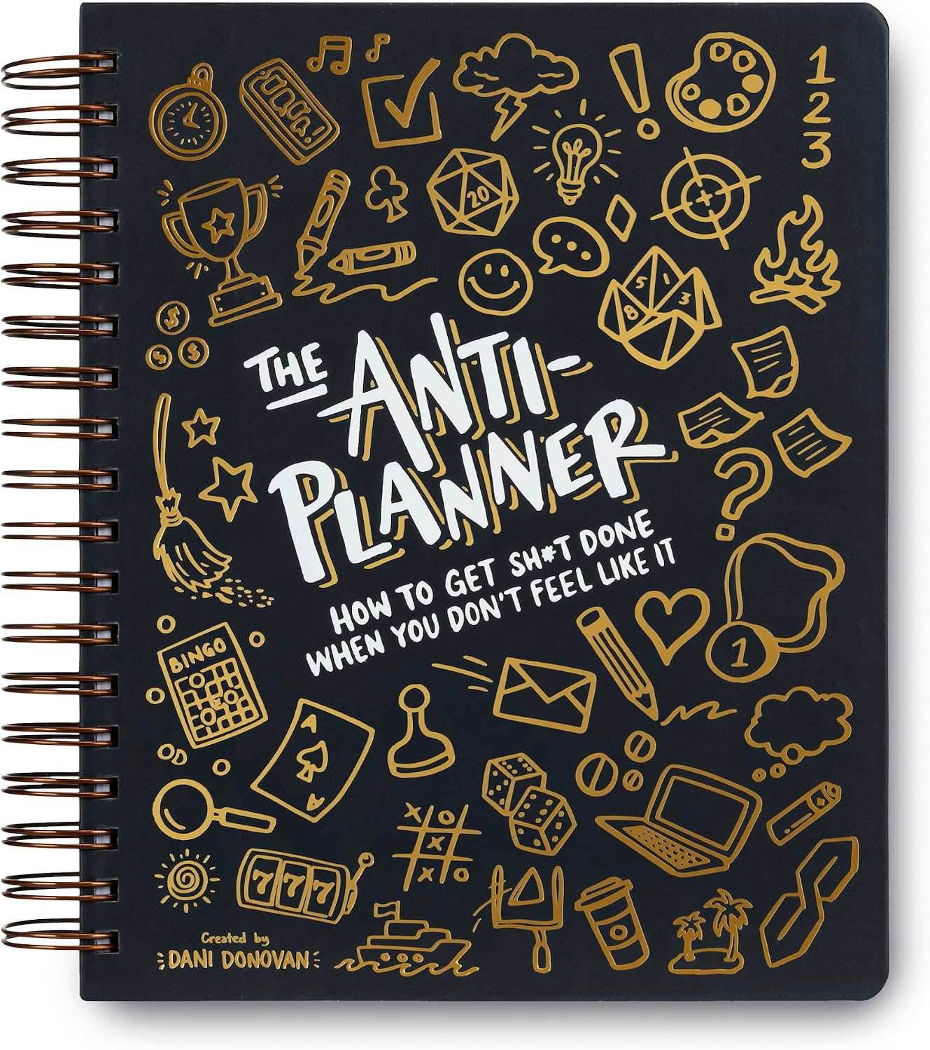 The Anti-Planner: 100+ Productivity Strategies for Focus & Procrastination