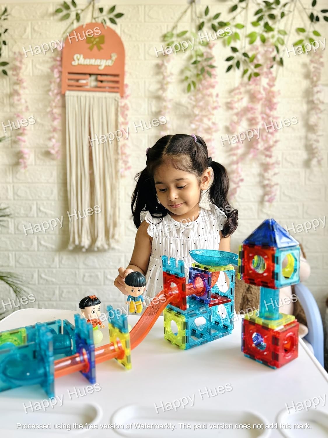 Light Magnetic Tiles- Building Blocks  (Age 3+)