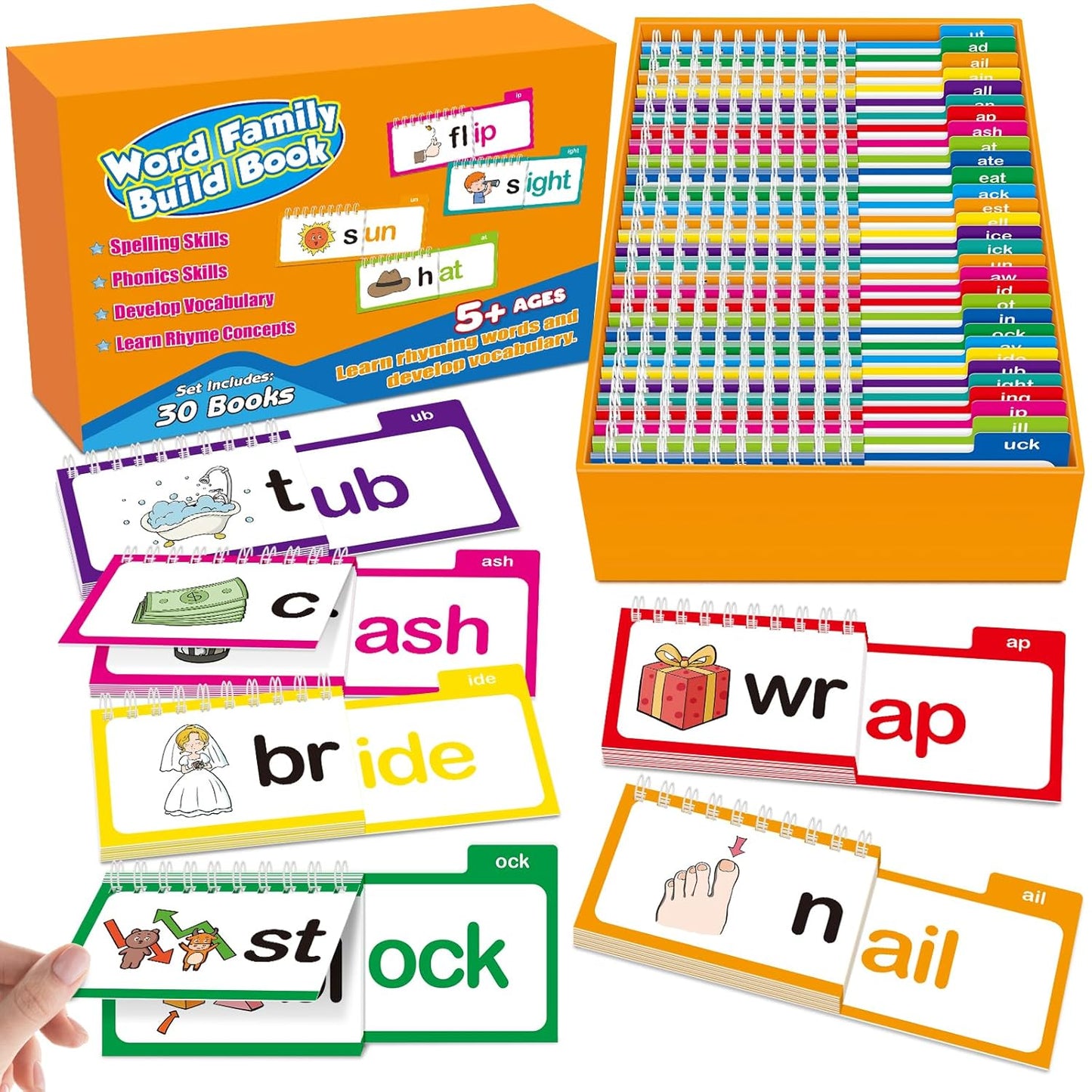 Phonics Flash Cards (Word Families)