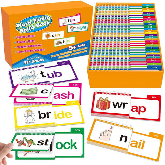 Phonics Flash Cards (Word Families)