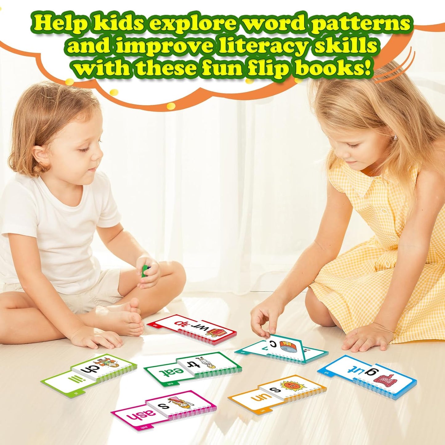 Phonics Flash Cards (Word Families)