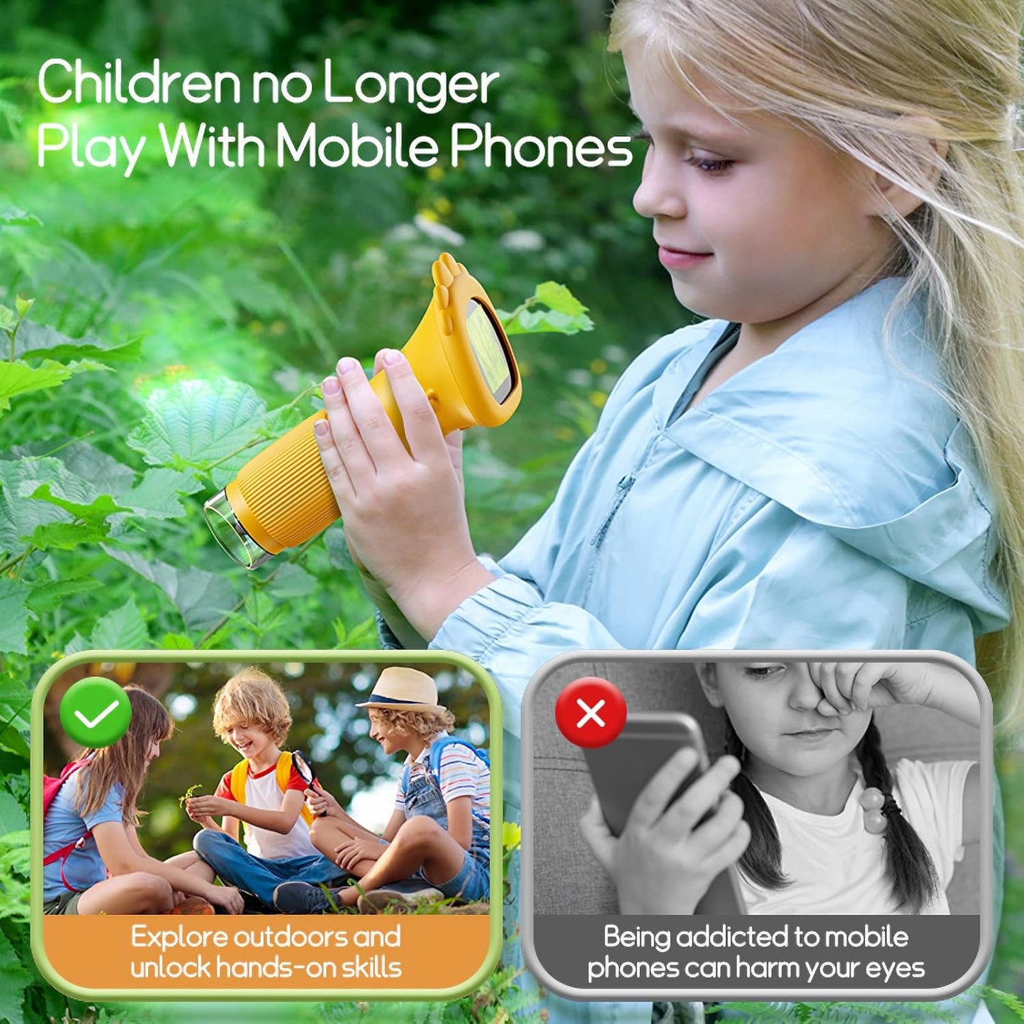 Premium Kids Portable 1000X Pocket Microscope- Kooki kids™