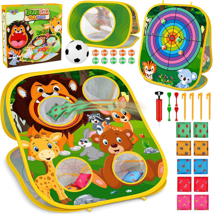 Animal Bean Bag Toss Game (3 in 1)