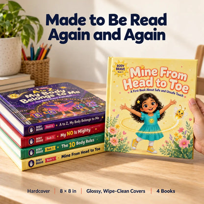 My Body, My Rules — The Body Brave Series | Set of 4 Books (Ages 4-12)