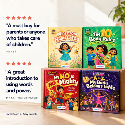My Body, My Rules — The Body Brave Series | Set of 4 Books (Ages 4-12)