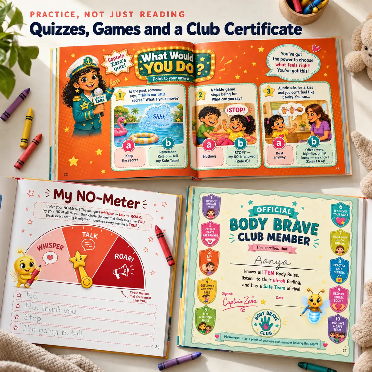 My Body, My Rules — The Body Brave Series | Set of 4 Books (Ages 4-12)