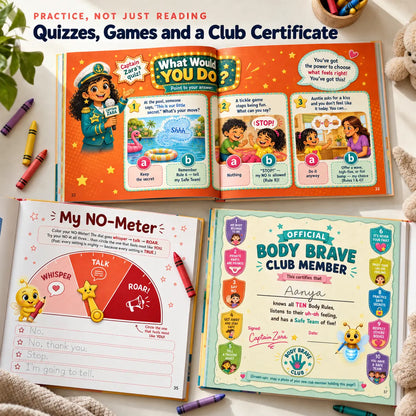My Body, My Rules — The Body Brave Series | Set of 4 Books (Ages 4-12)