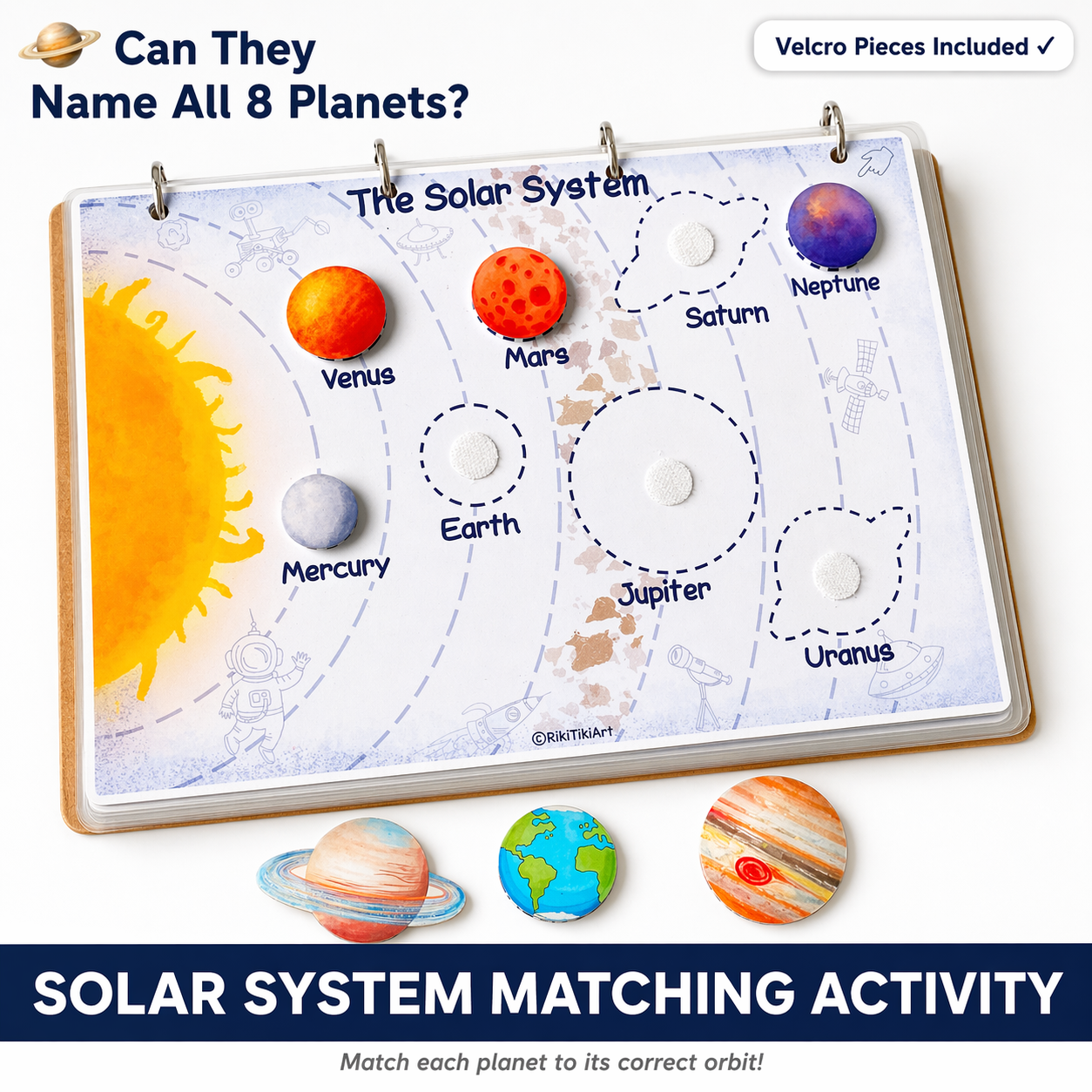 Solar System Busy Book