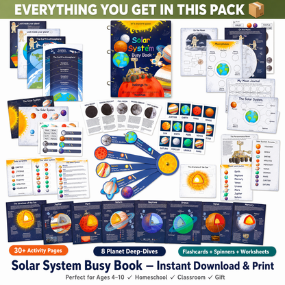 Solar System Busy Book