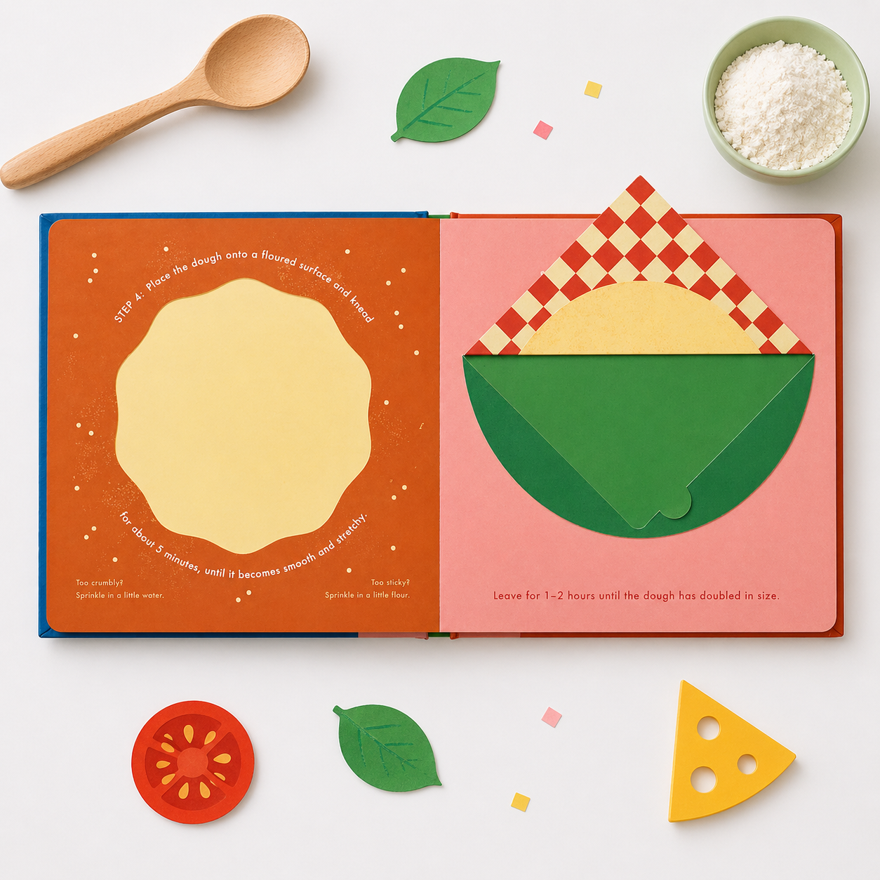 Pizza!: An Interactive Recipe Book for Kids (Cook In A Book)